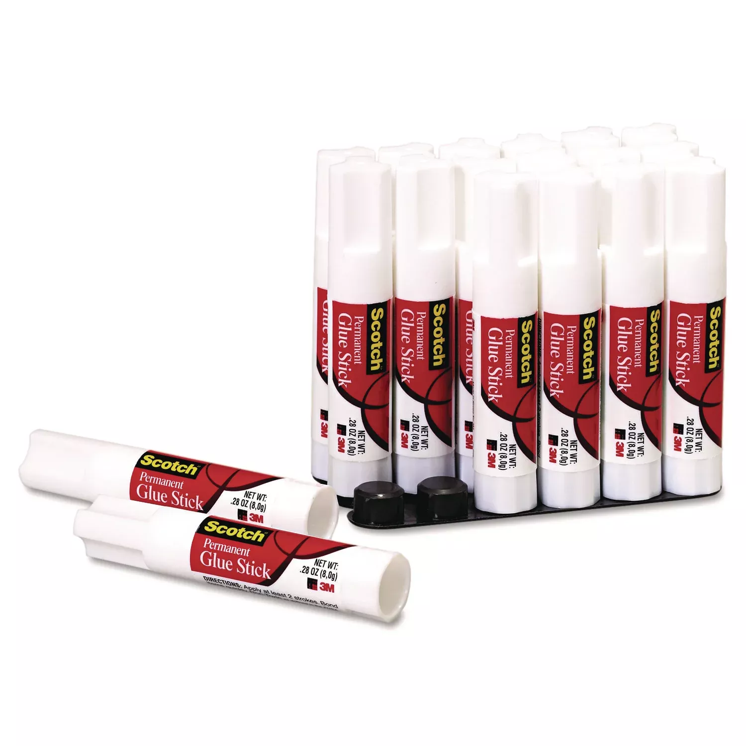 0.28 oz - White - 18 / Pack