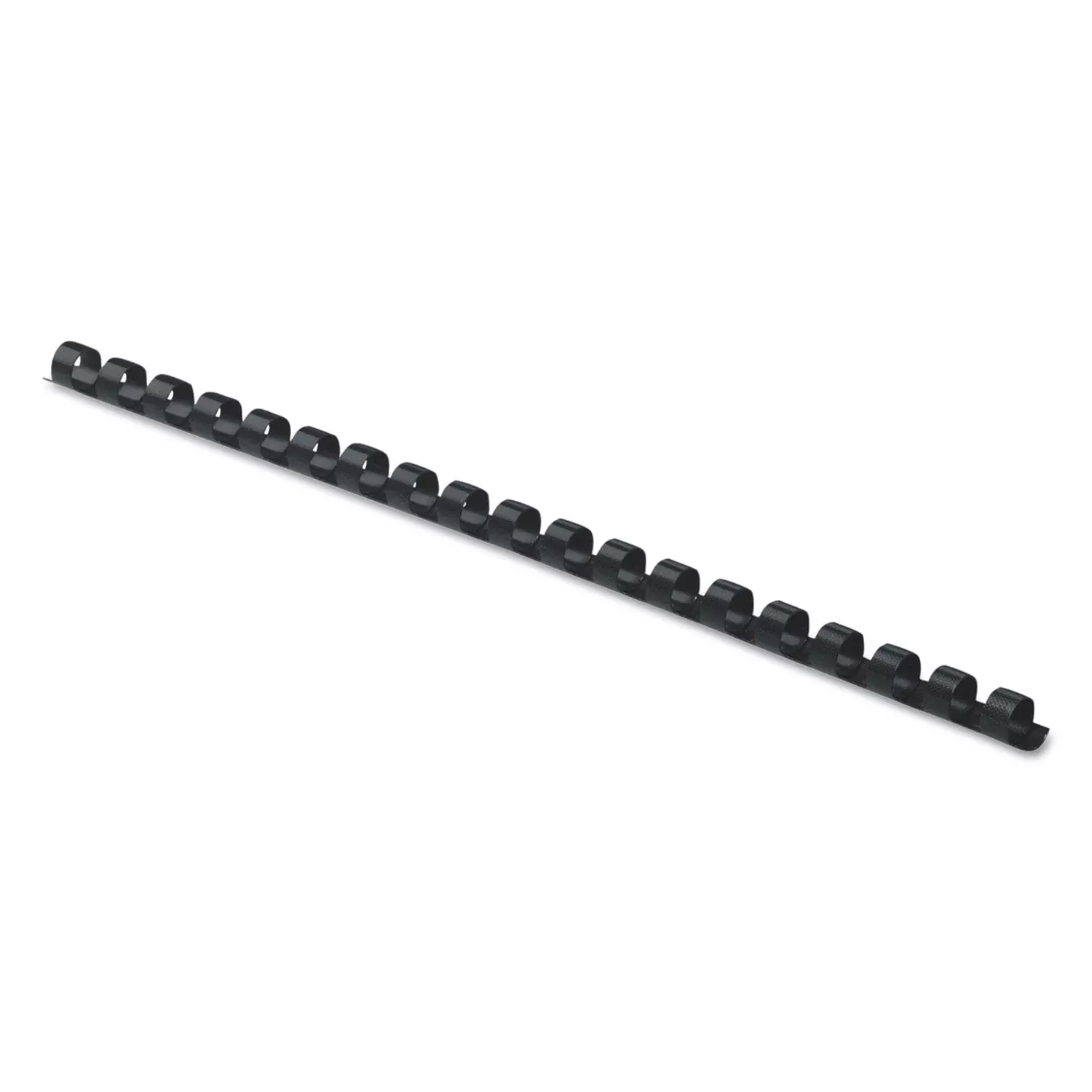 0.3" Height x 10.8" Width x 0.3" Depth - 0.25" Maximum Capacity - 20 x Sheet Capacity - For Letter 8 1/2" x 11" Sheet - 19 x Rings - Round - Black - Plastic - 25 / Pack