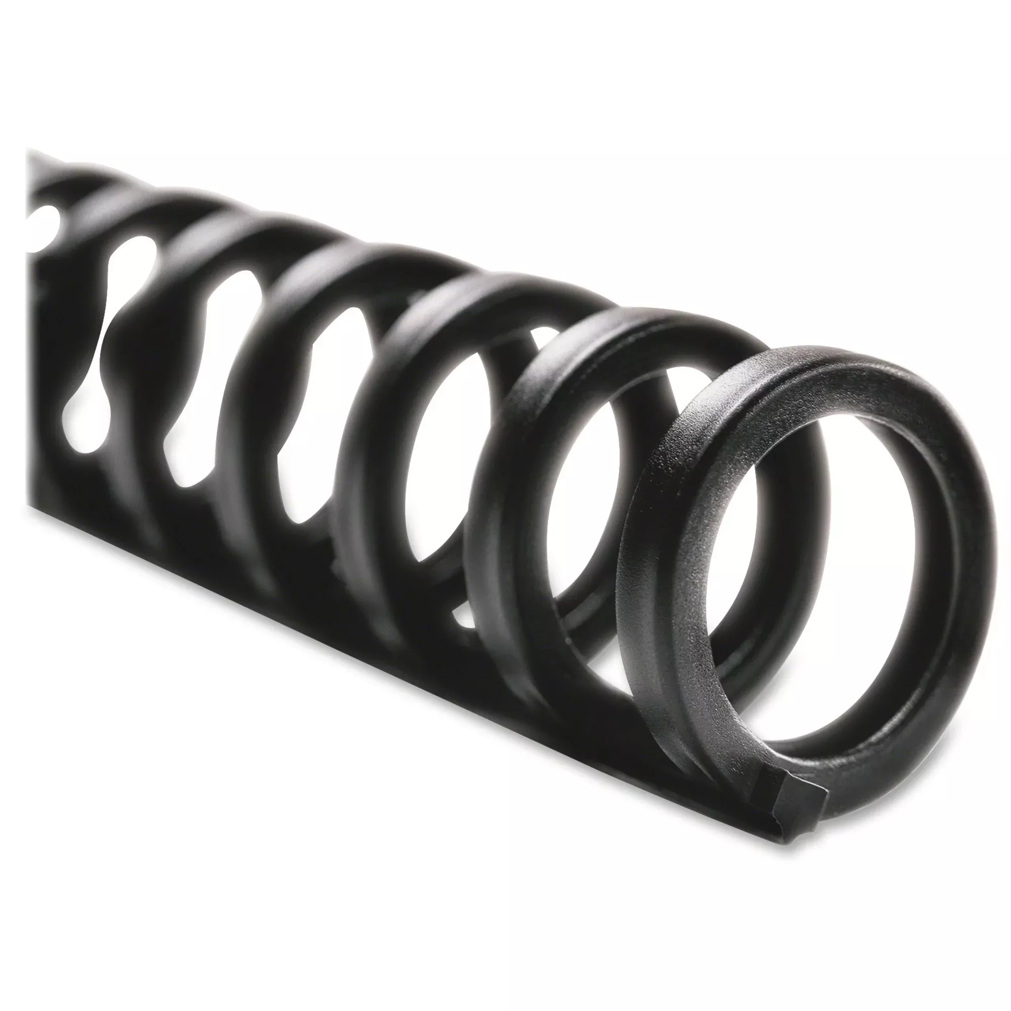 0.31" Maximum Capacity - 45 x Sheet Capacity - 32 x Rings - Black - Plastic - 100 / Box