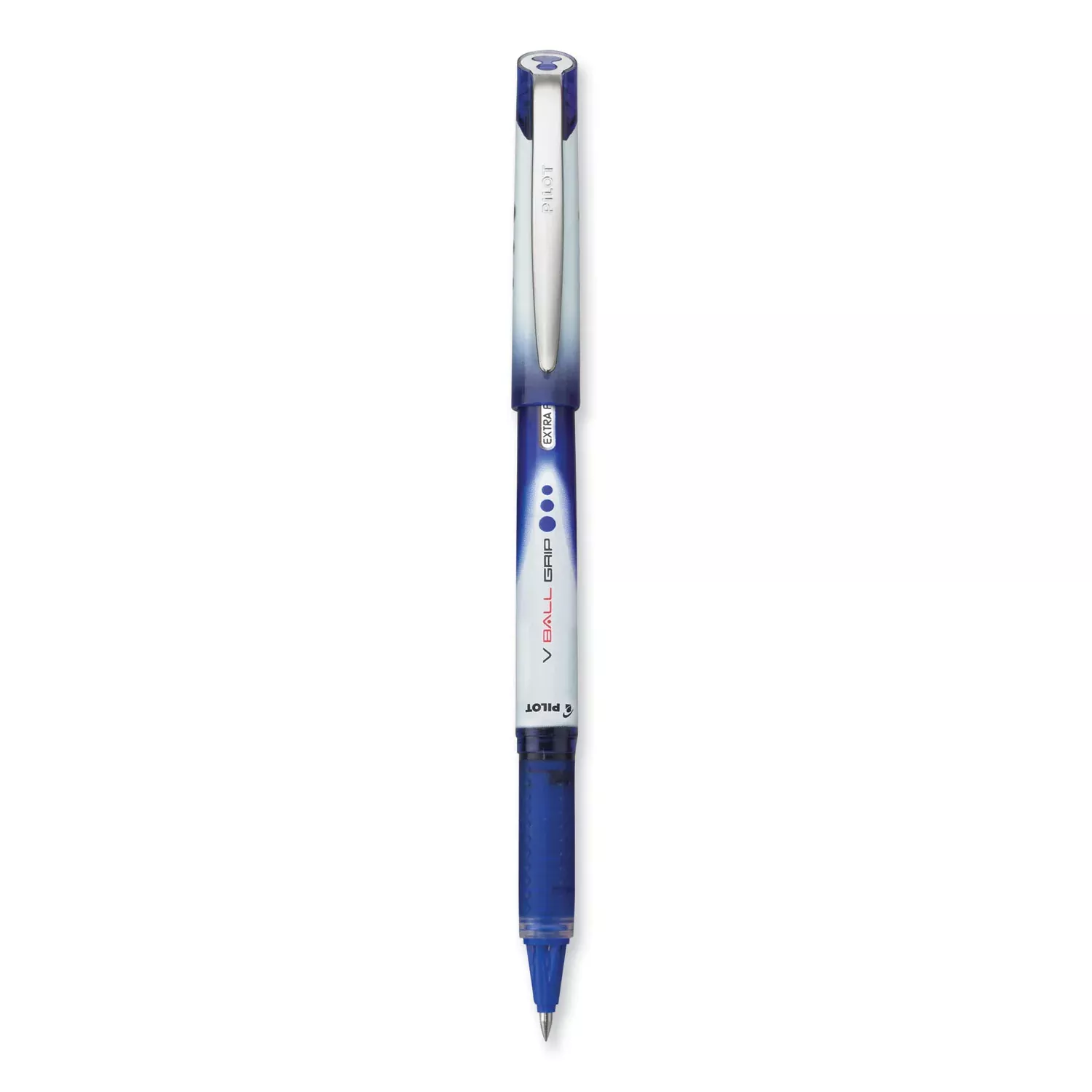 0.5 mm Extra Fine Pen Point - Blue Ink - Metal Barrel - 1 Each