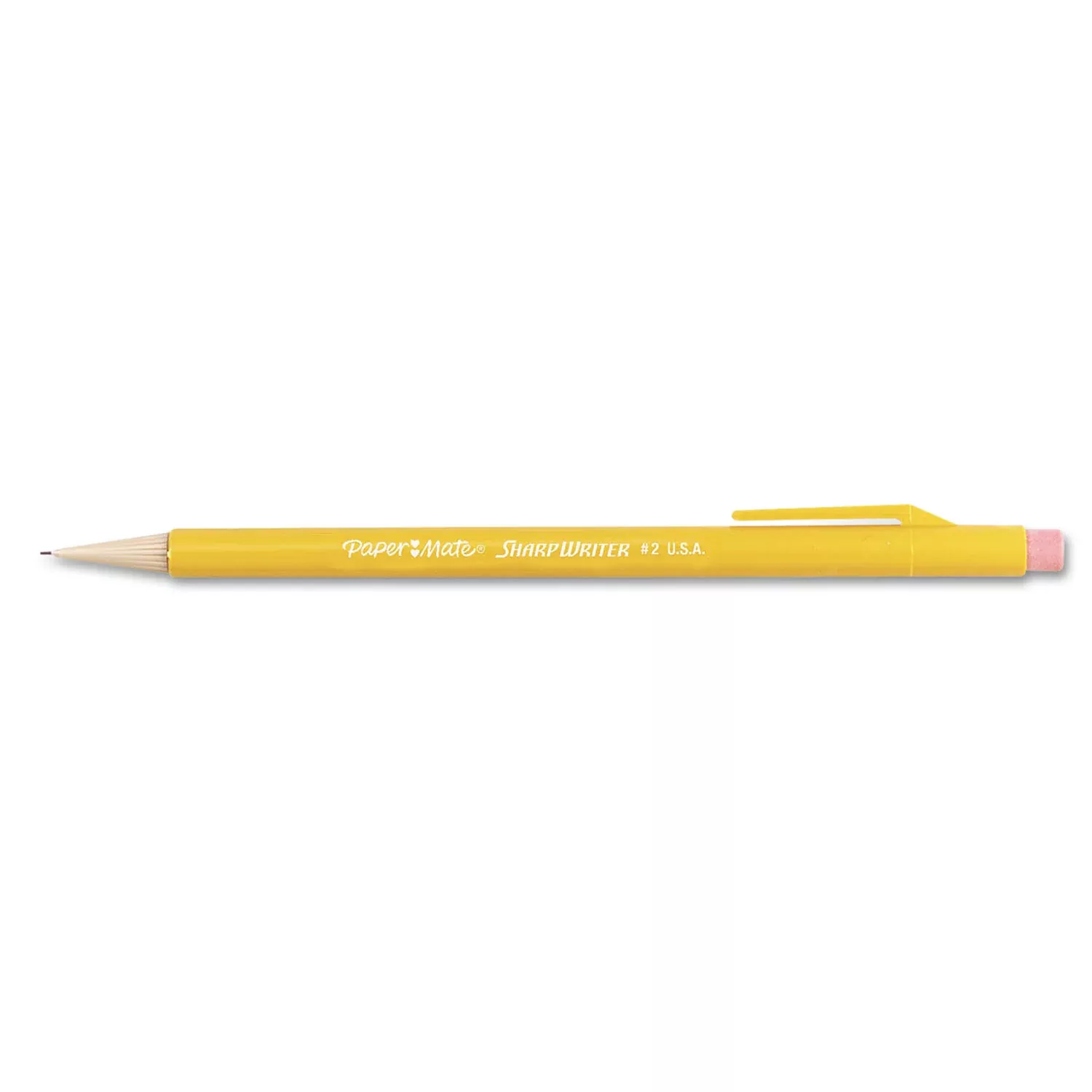 0.7 mm Graphite Lead - # 2.5 - Classic Yellow Plastic Barrel - 36 / Box