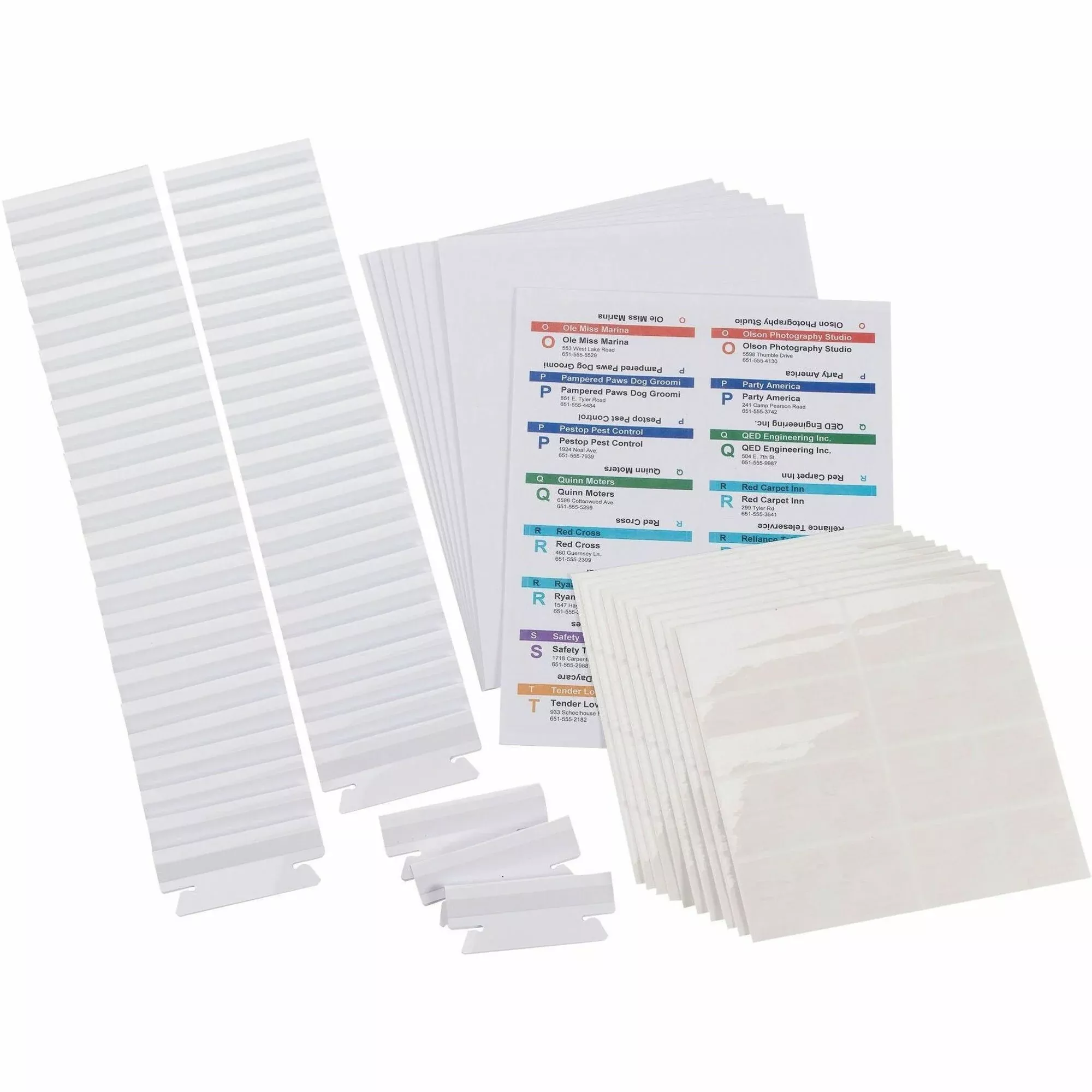 1.25" Tab Height x 3.50" Tab Width - 1 Box