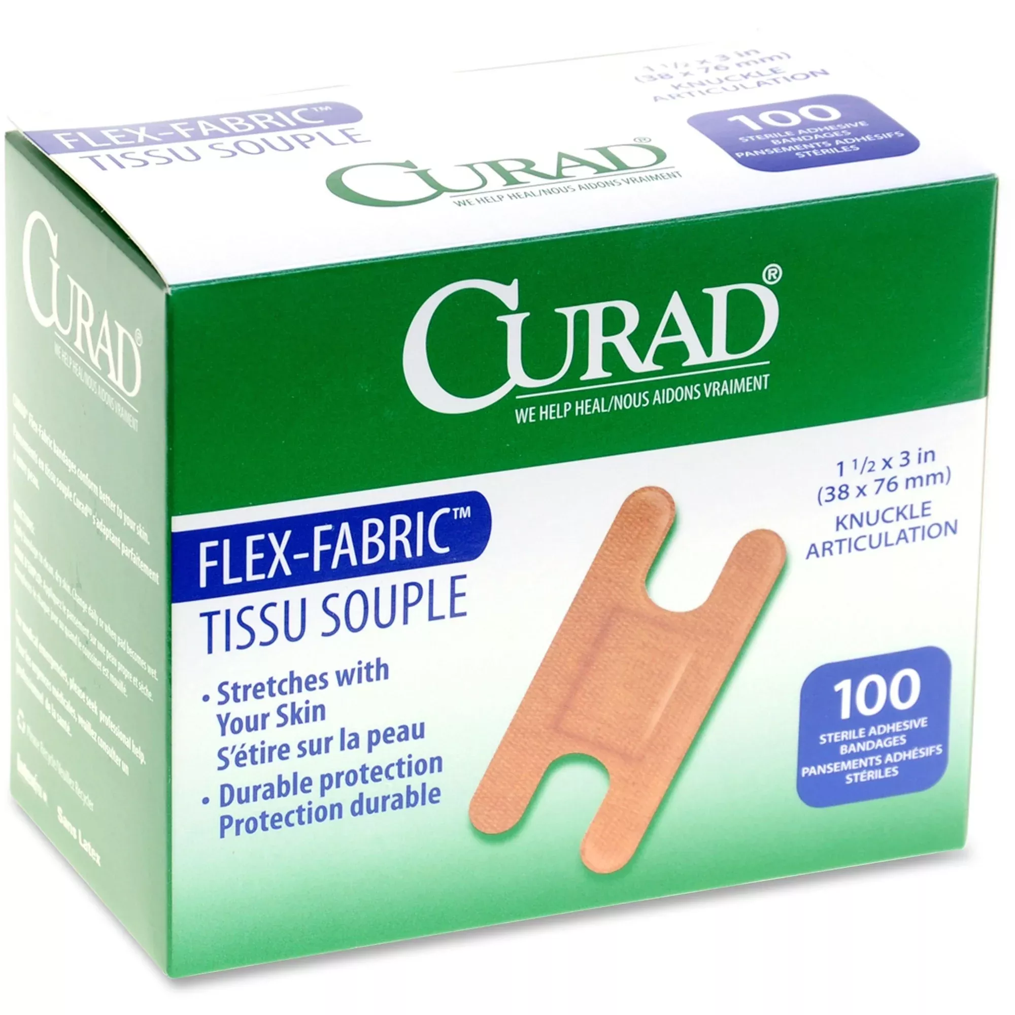 - 1.50" Width x 3" Length - Tan - 100 / Box