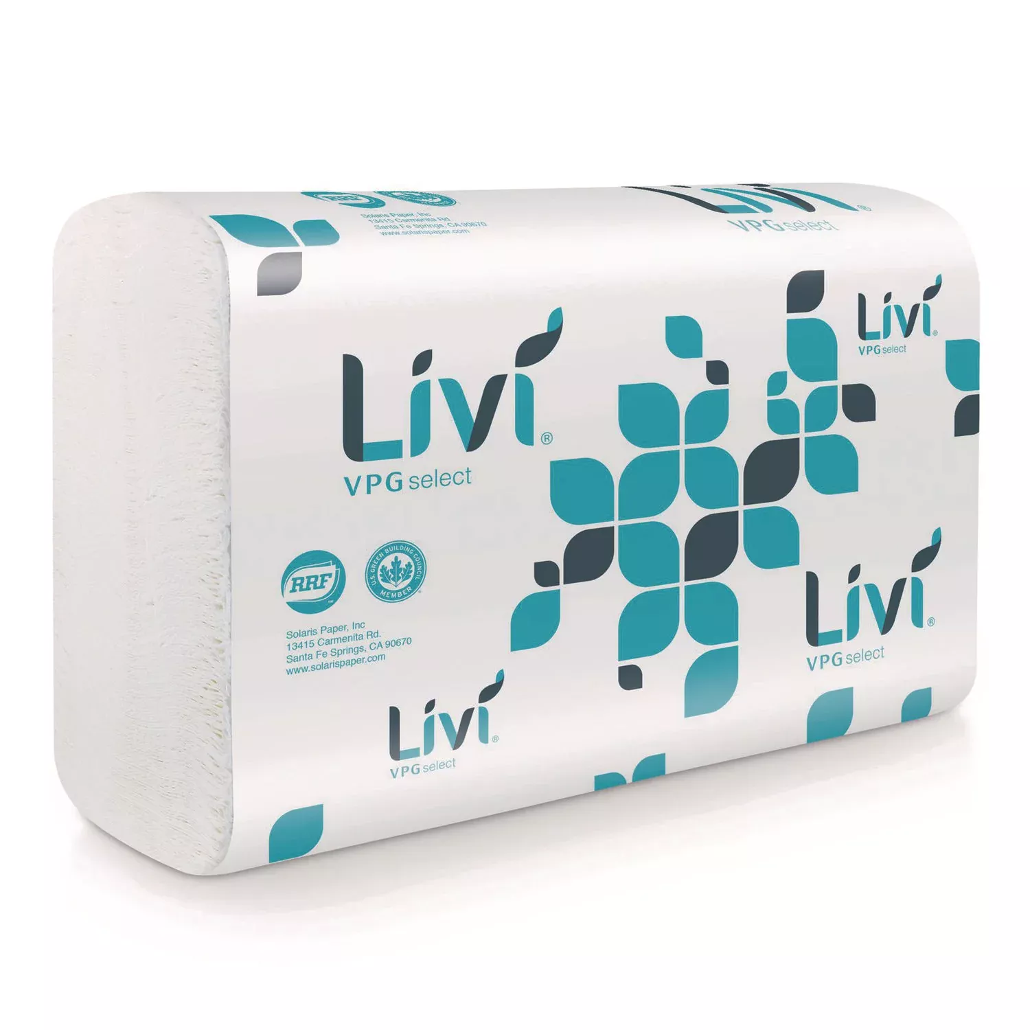 1 Ply - Multifold - 9.06" Width x 9.45" Length - Emboss Pattern - White - Virgin Fiber - 250/Pack - 16 / Carton
