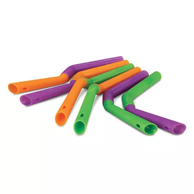 Angle-Ease Adjustable HVE Tip Colorz, Assorted Neon, 50/Pkg.