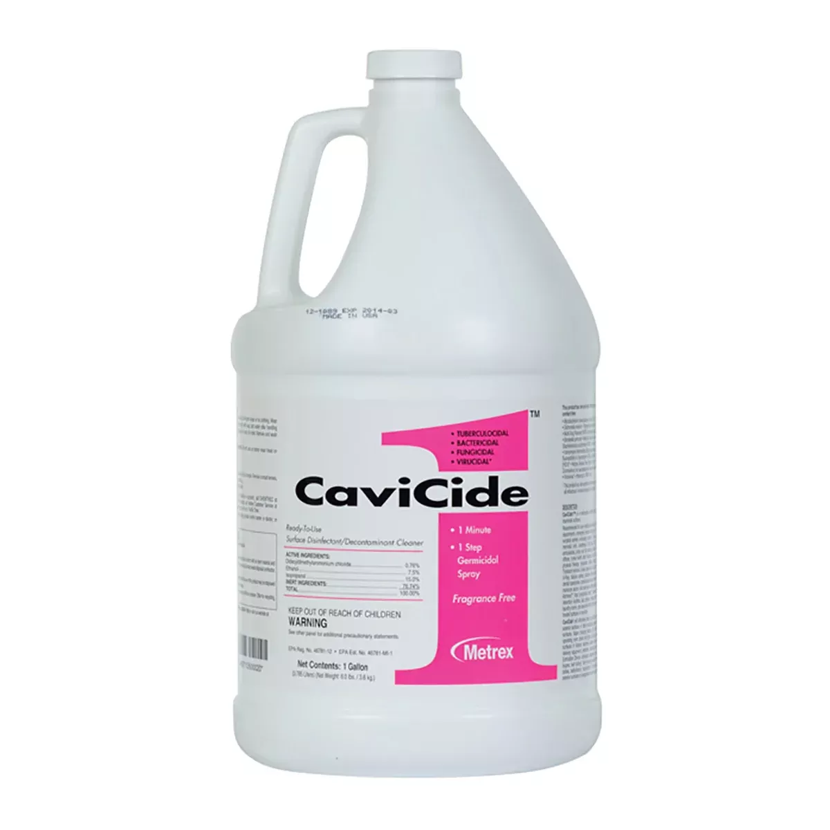CaviCide1 1-Minute Surface Disinfectant & Cleaner (Gallon)