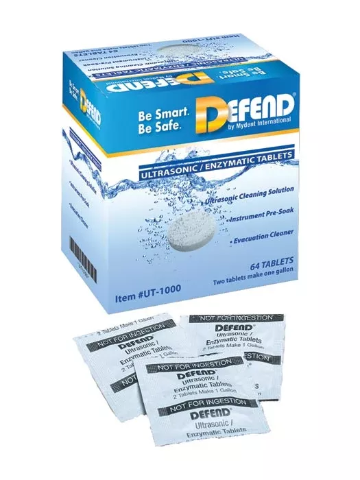 Defend Ultrasonic Cleaning Tablets (Pkg. 64)