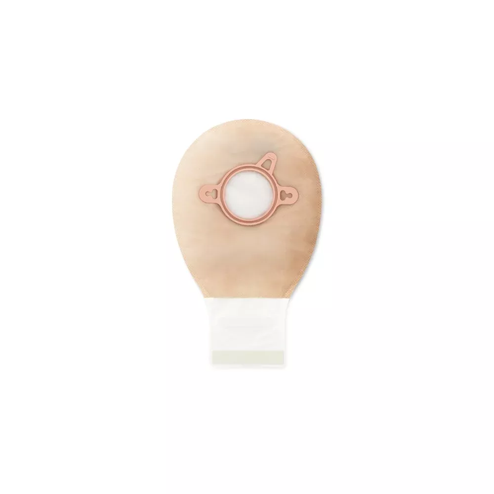 Hollister New Image Two-Piece Drainable Mini Ostomy Pouch – Lock 'n Roll Closure, Filter
