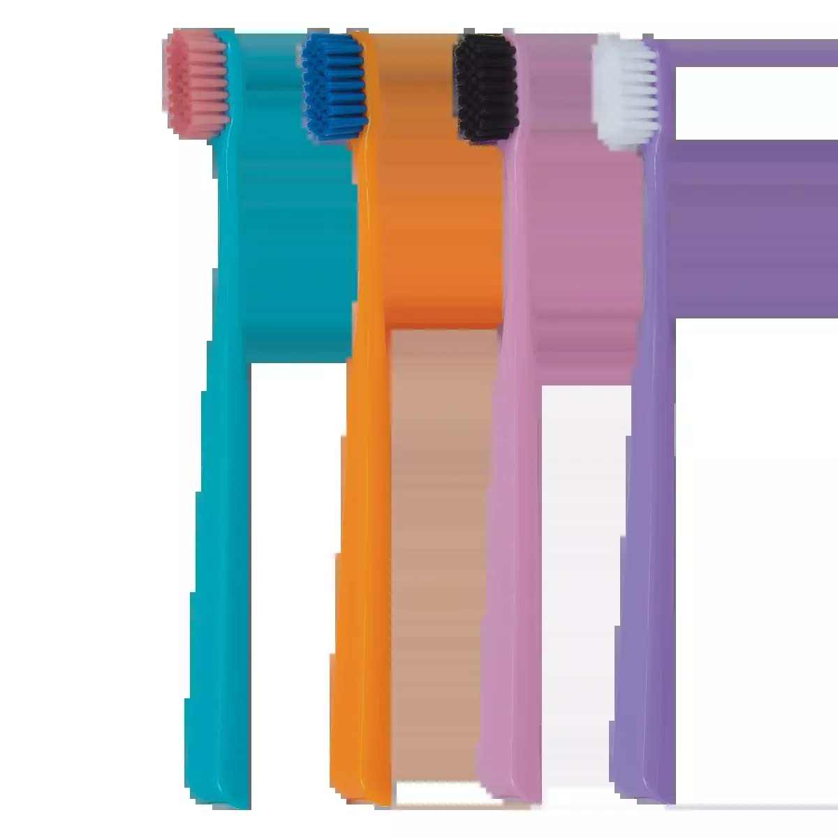SmartSmile Adult Toothbrushes - With Charcoal Bristles (72 pcs)