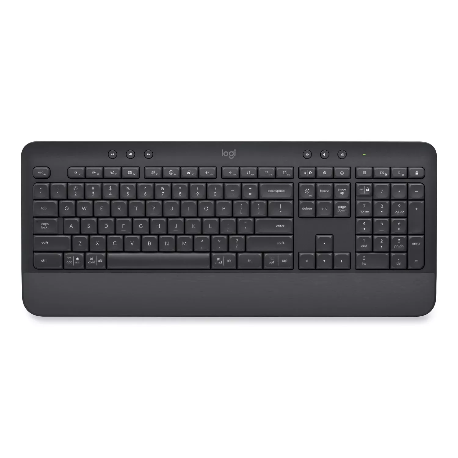 Wireless Connectivity - Bluetooth/RF - 5.1 - 32.81 ft - ChromeOS - PC, Mac - AA Battery Size Supported - Graphite
