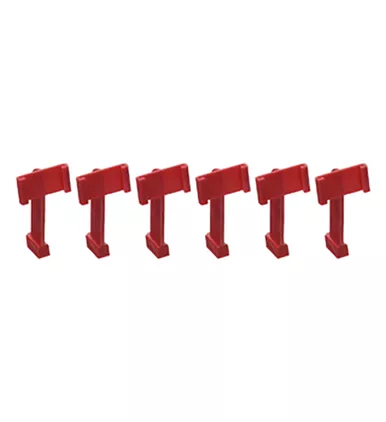 XCP Bite Blocks Bite-Wing, Red #3H 6/Pack