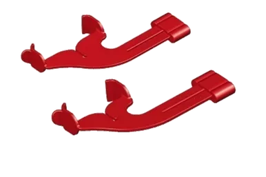 XCP-DS Bite Wing Biteblock for Carestream/Kodak 5100/6100/6500 Digital Sensors Red #2 Vertical Size Pack of 3