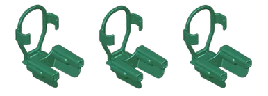 XCP-DS Endodontic Biteblock for Carestream/Kodak 5100/6100/6500 Digital Sensors Green #1 Vertical Size Pack of 3