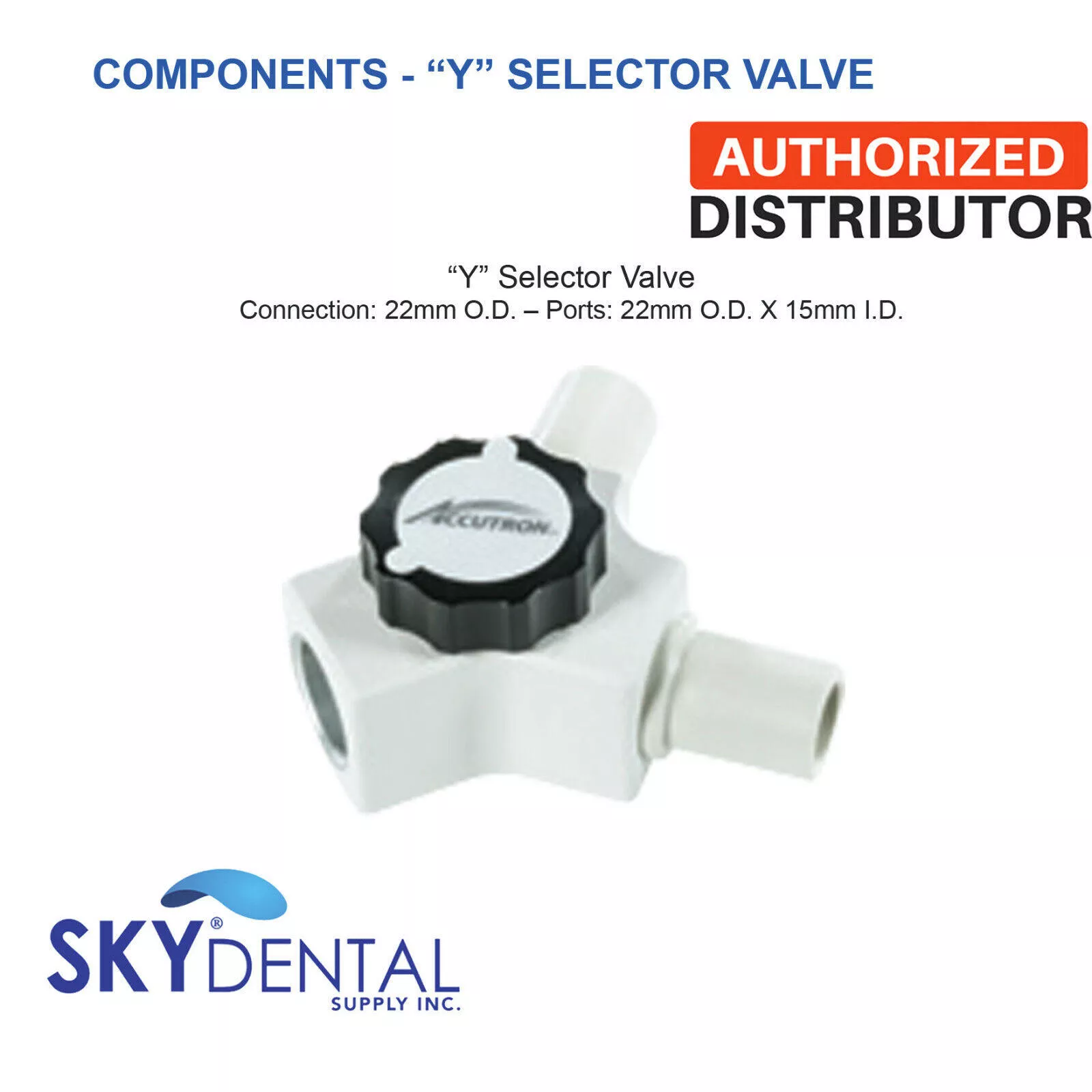 Y Selector Valve (Belmed)
