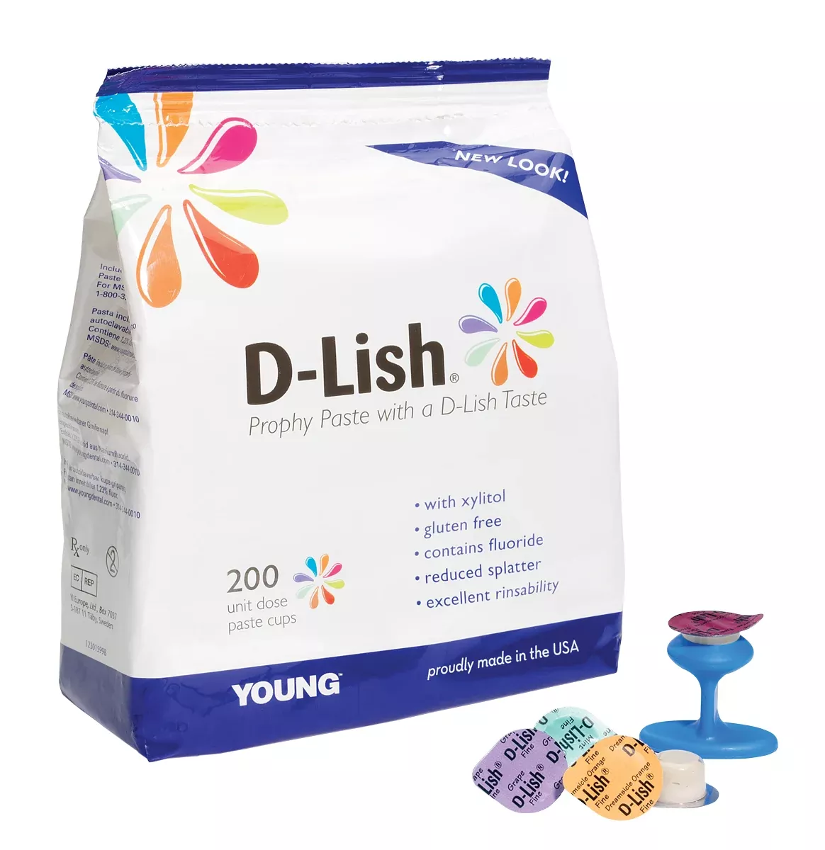 Young D-Lish Prophy Paste (Pkg. 200)
