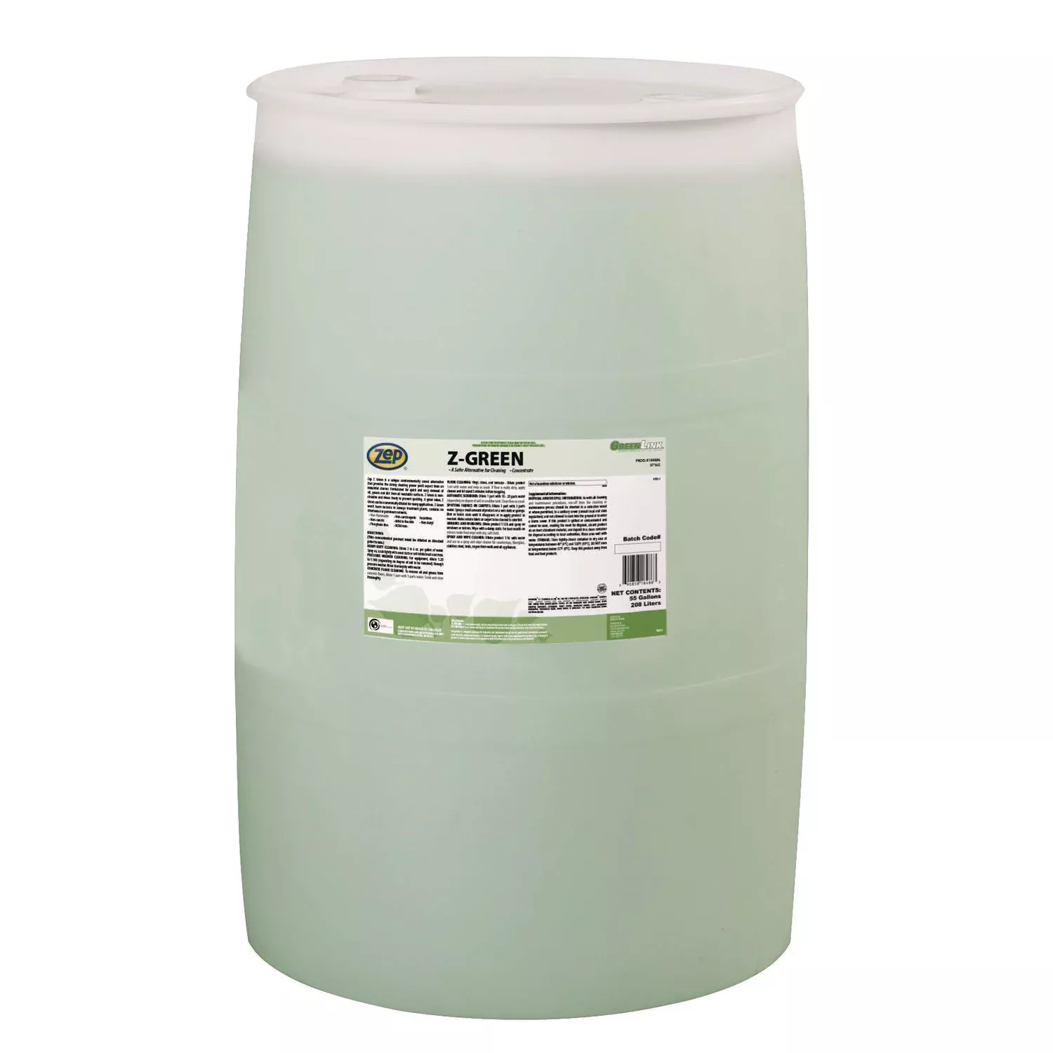 Z Green, Sassafras Scent, 55 gal Drum