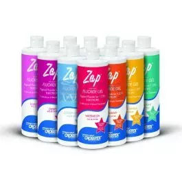 Zap™ Fluoride Gel, Dye Free, Mint, 16 oz Crosstex UFGADFM