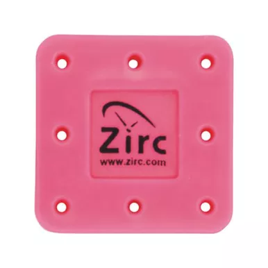 Zirc 8 Hole Neon Pink, Magnetic Bur Block with Microban