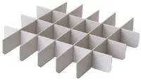 Zirc Tub Dividers for 12-3/4' x 11-3/16' x 1-3/8' procedure tubs, Package of 8