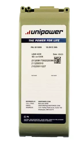 Zoll PD 2000 Battery 10v 2.5Ah Rechargeable Defibrillator