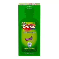 ZYRTEC, SOL ALLERGY CHILDREN GRAPE 24HR 1MG/ML 4OZ,75549(1/EA)
